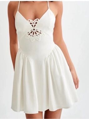meshki sierra mini dress MESHKI Sierra Mini Dorothy Red Strapless